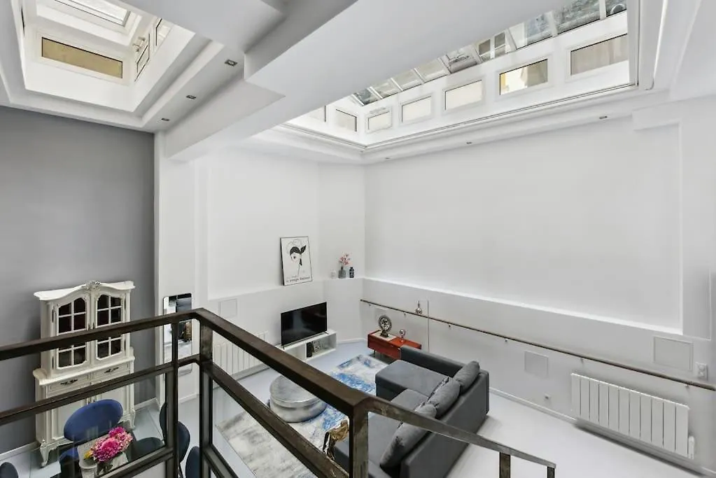 Montmartre Theater Loft Lägenhet Paris Frankrike